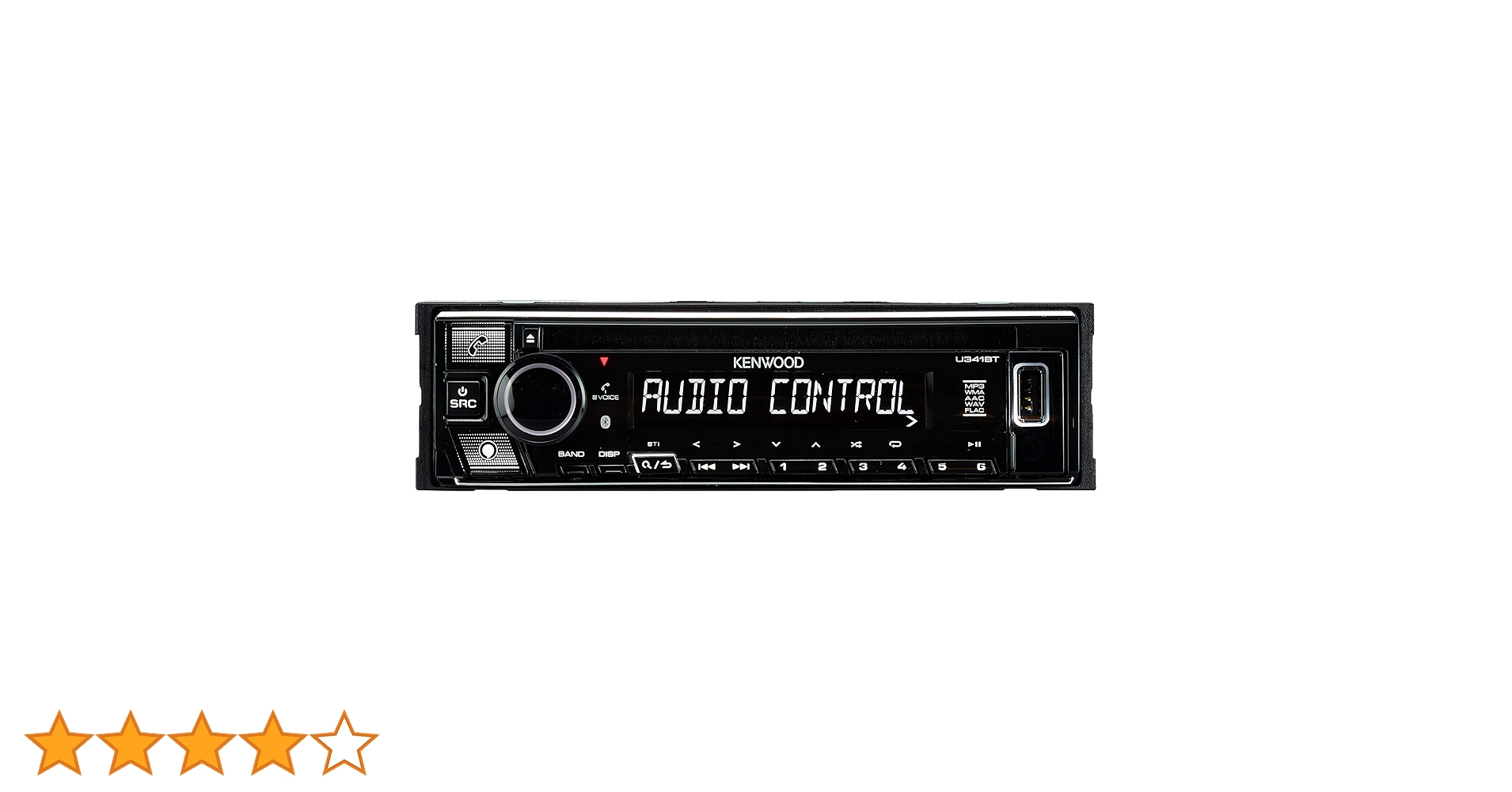 Amazon.co.jp: ケンウッド 1DINオーディオデッキ U341BT Bluetooth